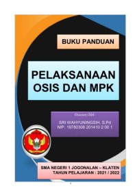 Image of Petunjuk Pelaksanaan Kegiatan Ekstrakurikuler sebagai salah satu jalur pembinaan kesiswaan