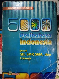 Image of 5000 Peribahasa Indonesia