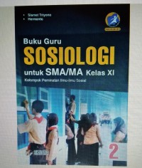 Image of Buku Guru SOSIOLOGI SMA/MA Kelas XI