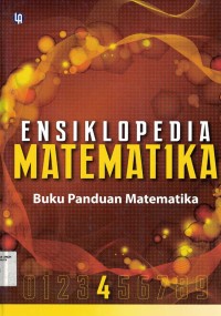 Image of Ensiklopedia matematika:Buku panduan matematika jilid 4
