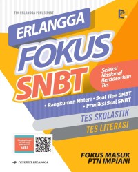 Image of Erlangga Fokus SNBT Tes Skolastik