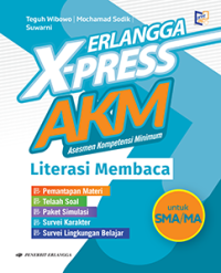 Image of Erlangga X-Press AKM Literasi membaca