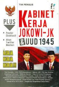Image of Kabinet kerja jokowi - jk dan uud 1945