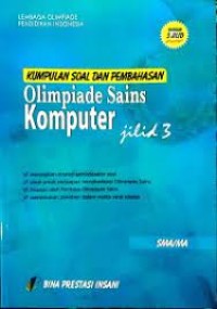 Image of Kumpulan Soal dan Pembahasan Olimpiade Sains Komputer Jilid 3