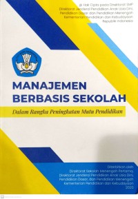 Image of Manajemen Peningkatan Mutu berbasis Sekolah