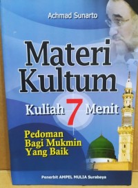 Image of Materi kultum kuliah 7 menit pedoman bagi mukmin yang baik
