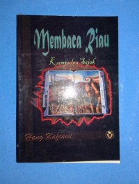 Image of Membaca Riau:Kumpulan sajak