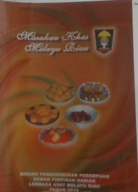 Image of Naskah Masakan khas melayu Riau