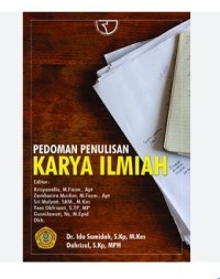 Image of Pedoman Penulisan Karya Ilmiah
