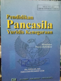 Image of Pendidikan Pancasila Yuridis Kenegaraan