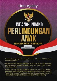 Image of Perlindungan Anak:Undang-undang nomor 23 tahun 2002