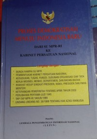 Image of Proses Demokratisasi Menuju Indonesia Baru