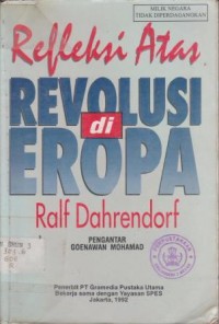 Image of Refleksi atas revolusi di Eropa
